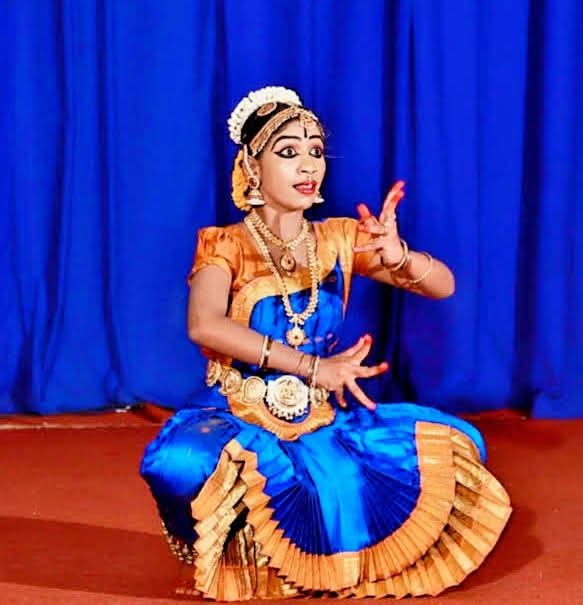 Bharatanatyam classical dance performance